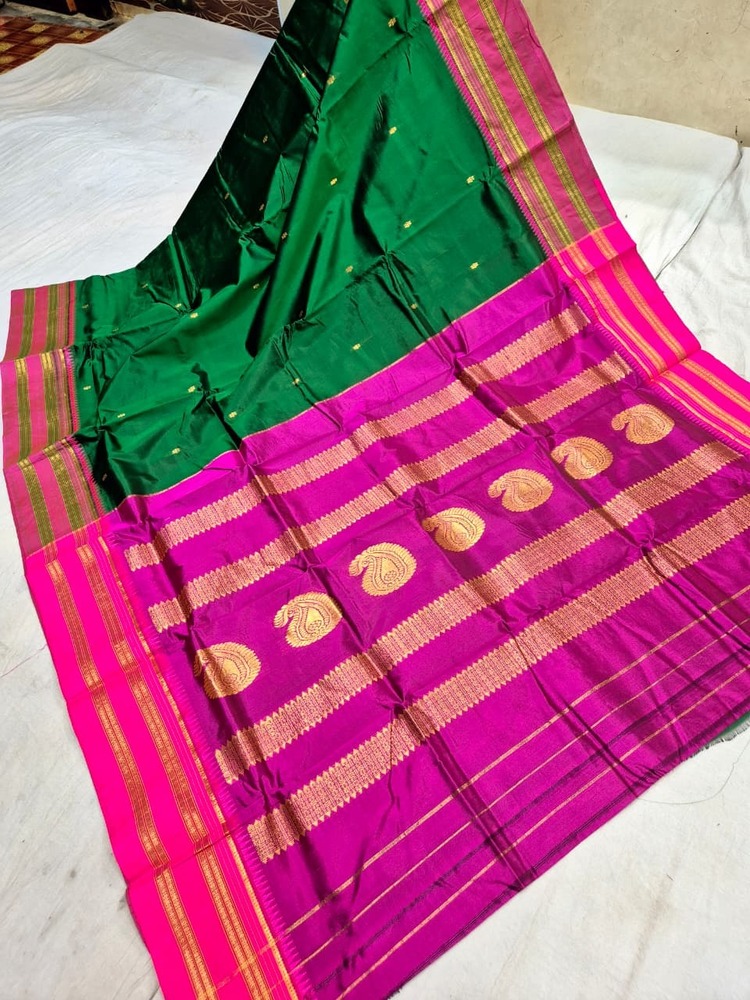 Pure Narayanpeth paithani silk sarees