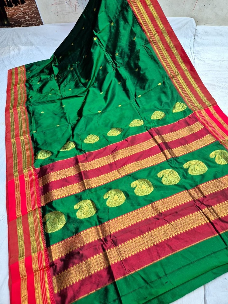 Pure Narayanpeth paithani silk sarees