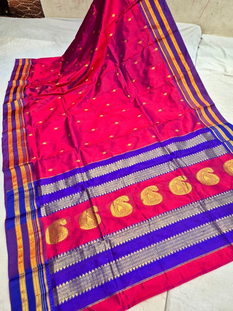 Pure Narayanpeth paithani silk sarees