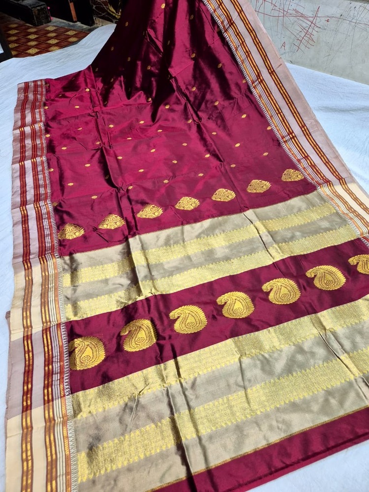 Pure Narayanpeth paithani silk sarees