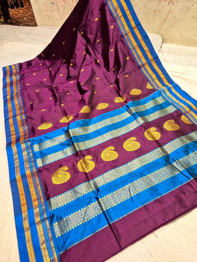 Pure Narayanpeth paithani silk sarees