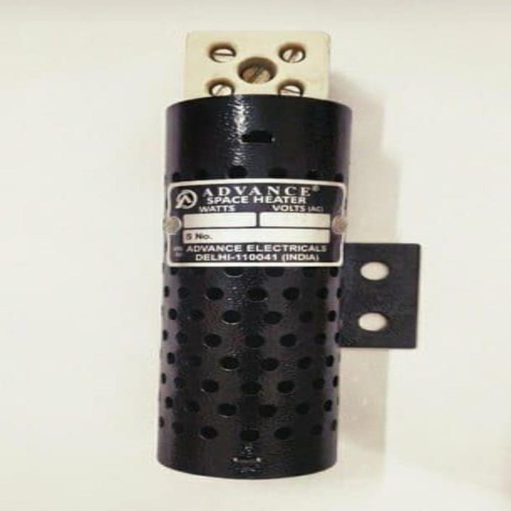 Panel Space Heater - Color: Black