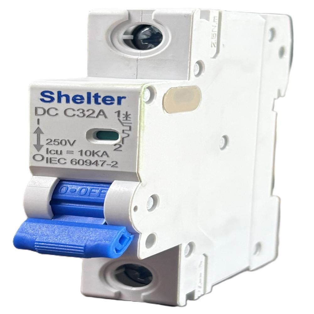Shelter SP 32A 250V DC MCB
