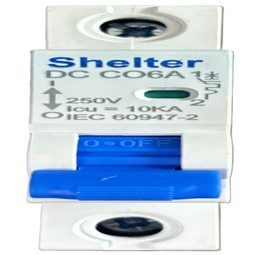 Shelter SP 06A 250V DC MCB