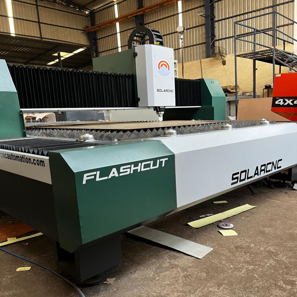 Laser Cutting Machine - Color: White