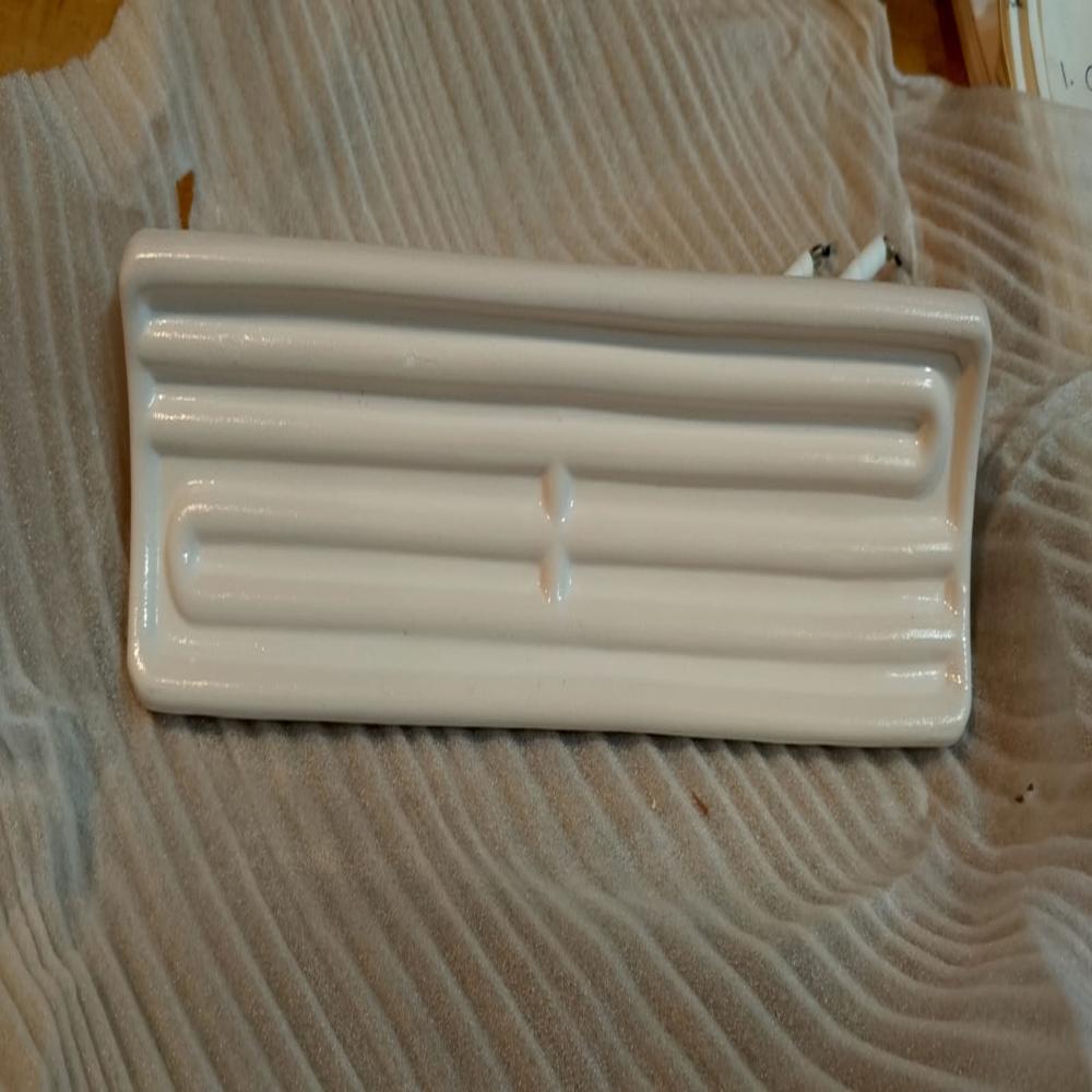 Ceramic Infrared Heaters - Color: Silver