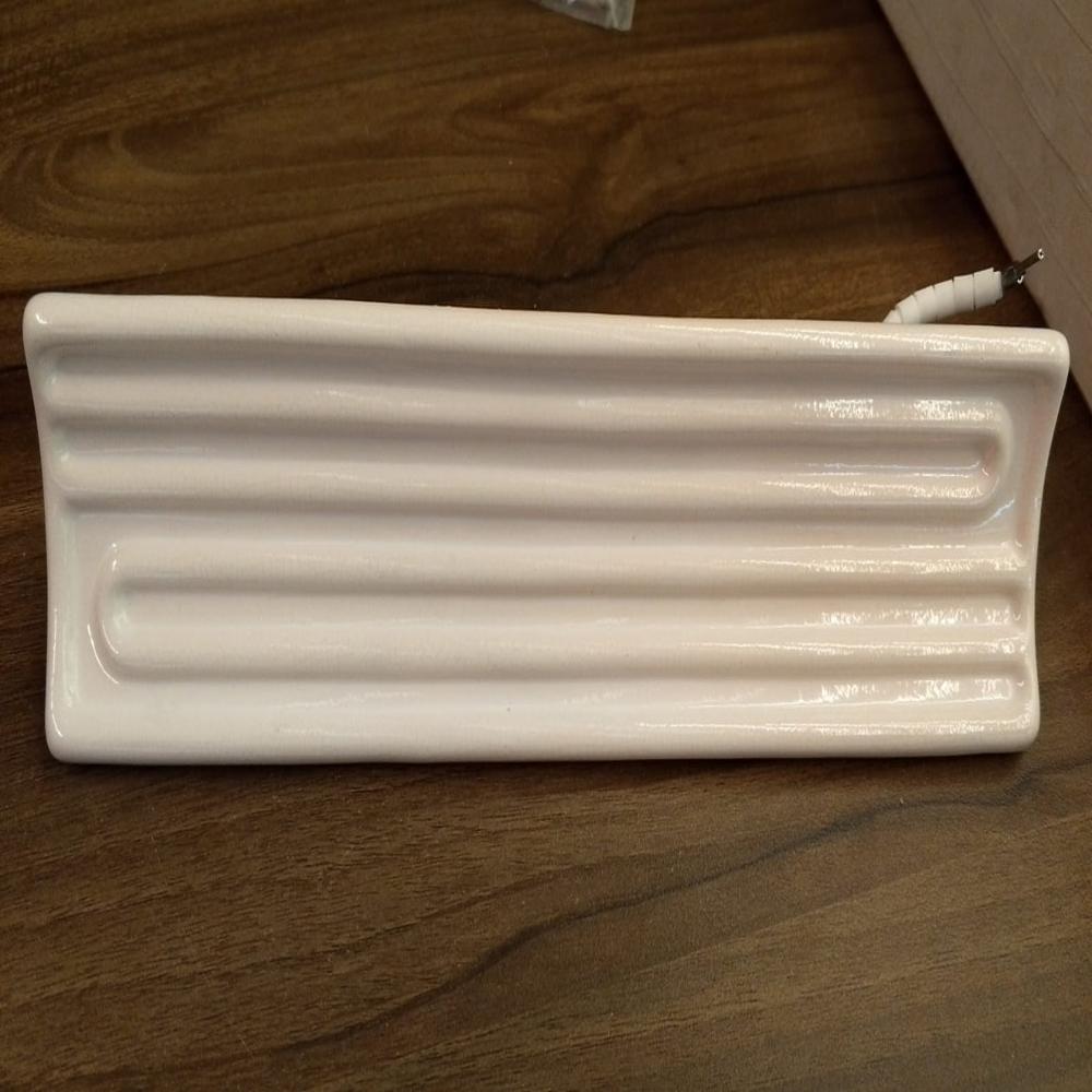 Ceramic Infrared Heaters - Color: Silver