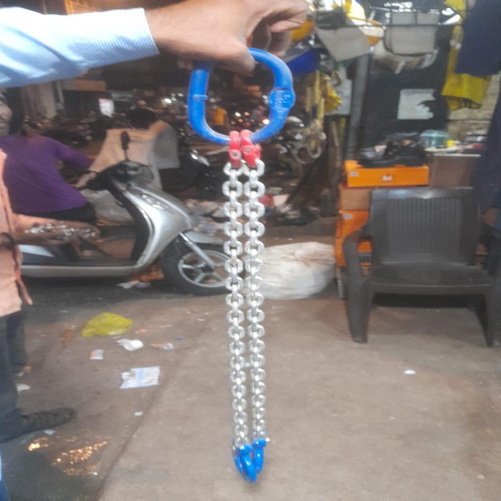Chain Sling With Ring - Fence Length: Customizable As Per Requirement  Meter (m)