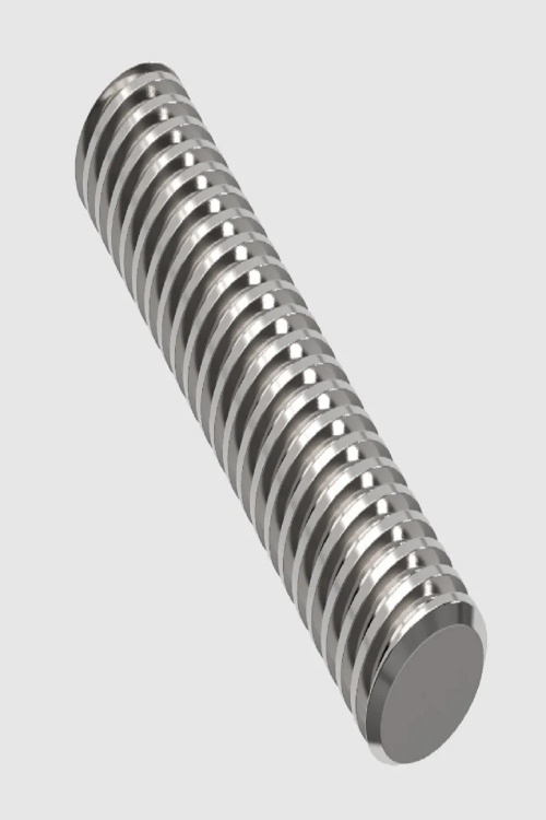 Acme Lead Screw - Color: Silver