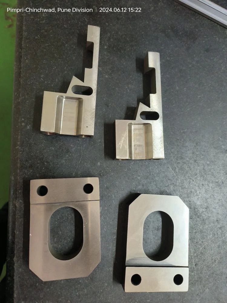 Vmc Machined Component - Color: Grey
