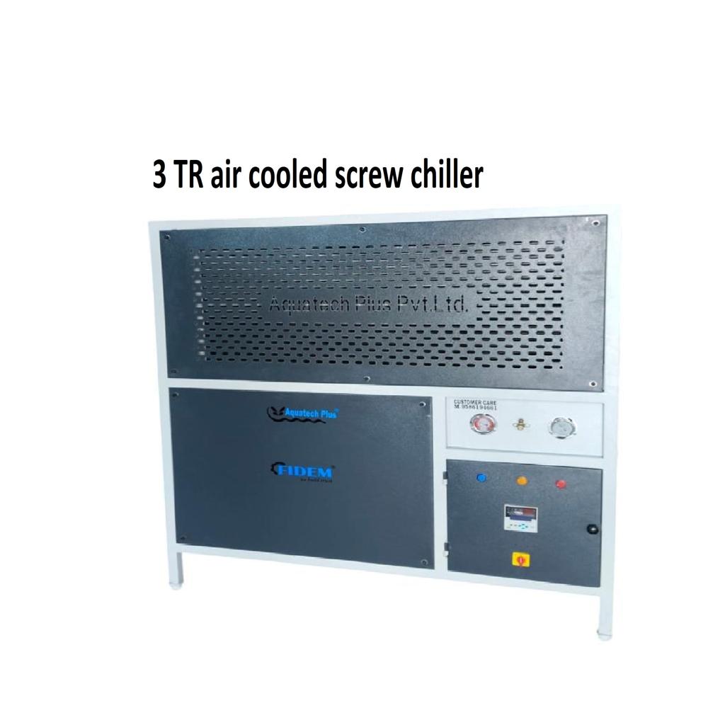 3 TR air cooled screw chiller