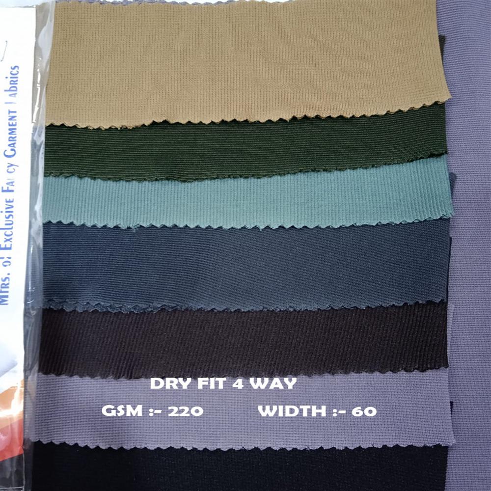 Dry Fit 4 Way Lycra Fabric