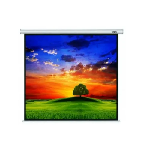 LOGIC 120 inch MW (8x6) Sync Motor screen with RF remote LGS-120M