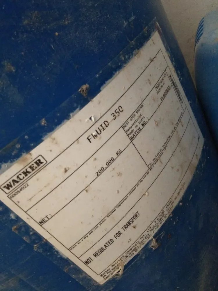 Wacker Silicone Oil Fluid 350 Polydimethyl Siloxane