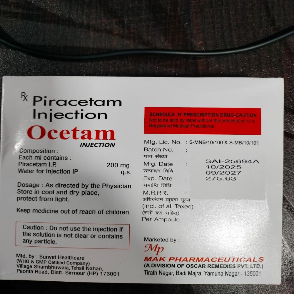Piracetam Injection 200mg