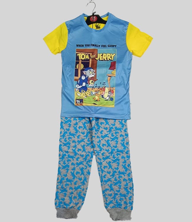 B16444 Character Printed Boys Pyjama Sets