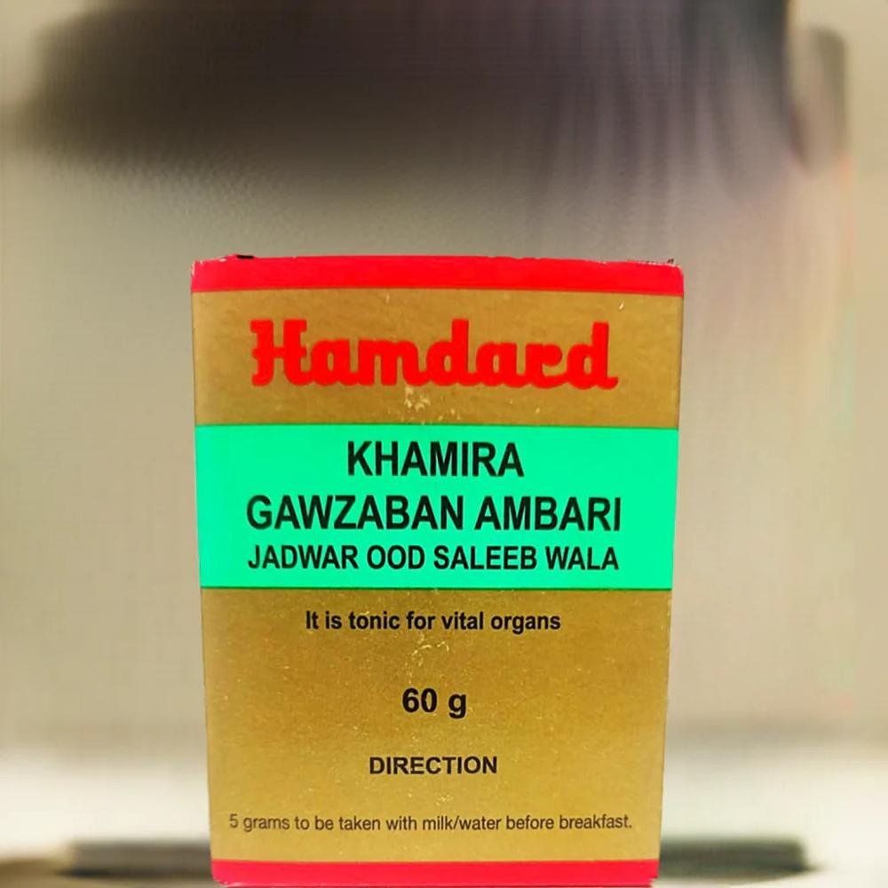 Hamdard Khamira Gawzaban Ambari Jadwar Ood Saleeb Wala 60g