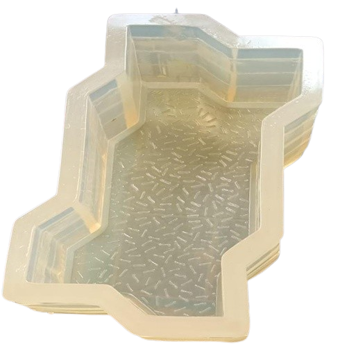 Paving Block Moulds Ap-101 Zigzag  Texture - Ant - Cavity: 1
