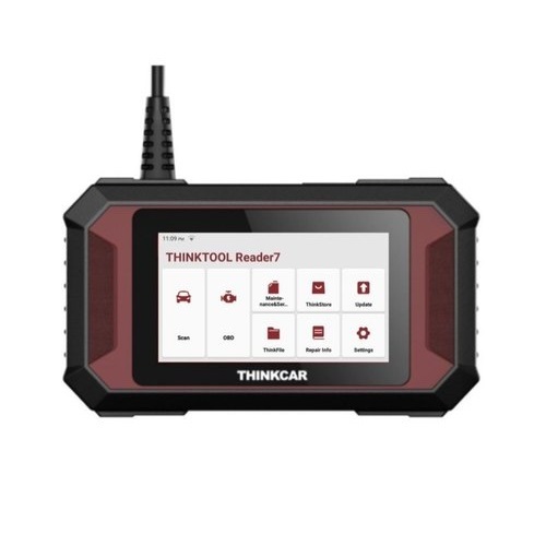 Thinktool Reader 7 A   Professional Diagnostic Tool - Color: Red & Black