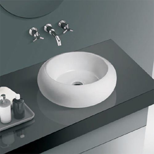 Round White Wash Basin