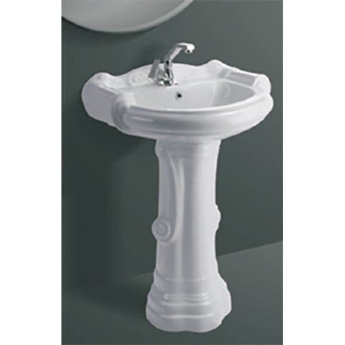 Bigsterling Set Pedestal Wash Basin
