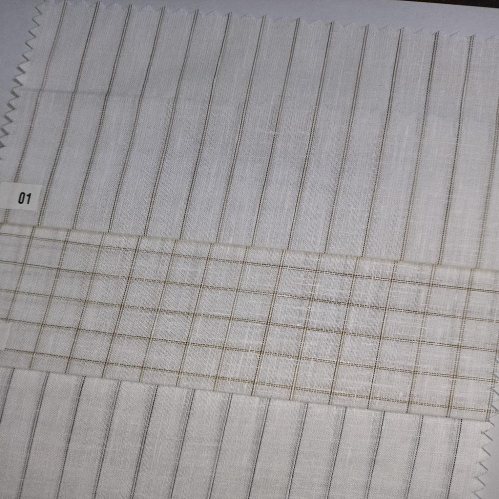 Cotton Linen Fabric - Attributes: Washable