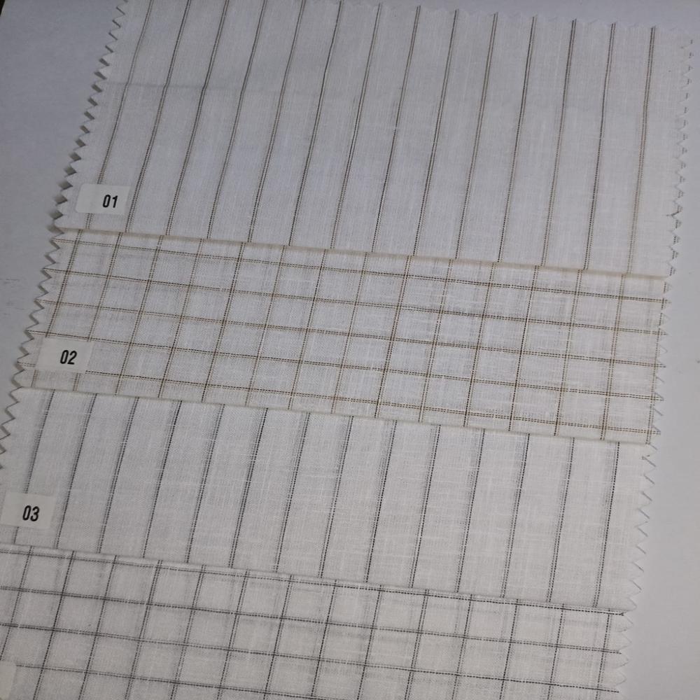 Cotton Linen Fabric - Attributes: Washable