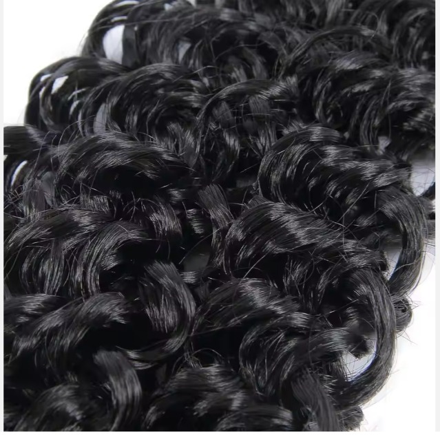 The Devote Wholesale Russian Virgin Curl Hair Extensions | Bohemian Braid Water Wave Crochet Hair