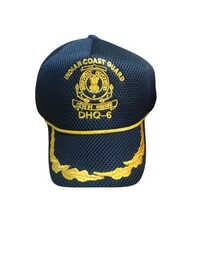 Full Net Cap - Color: Black & Blue