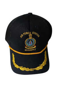 Embroidered Cap - Color: Black