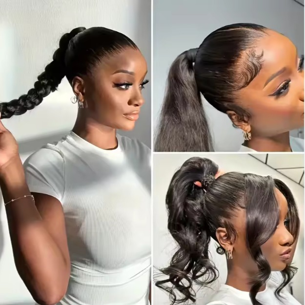 The Devote 360 HD Full Lace Glueless Wig | Indian Virgin Hair Deep Curly Drawstring Wig