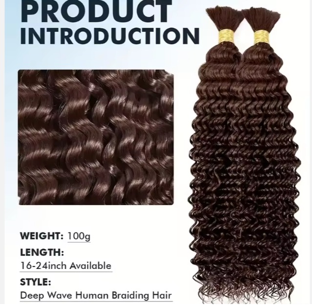 The Devote Brazilian Bulk Raw Remy Human Hair for Braiding | No Weft Natural Bulk Hair