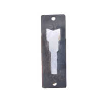 Rubber Holder For Aluminium - Color: Black