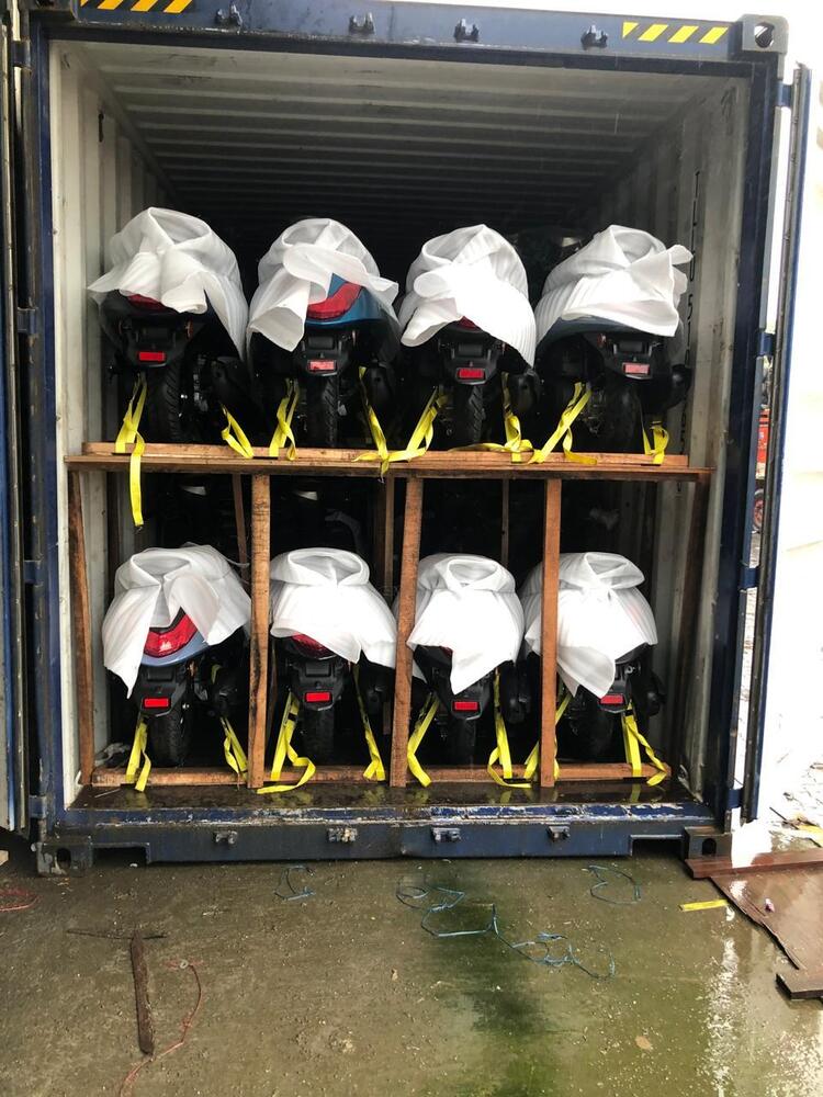 Bike Container Lashing Service