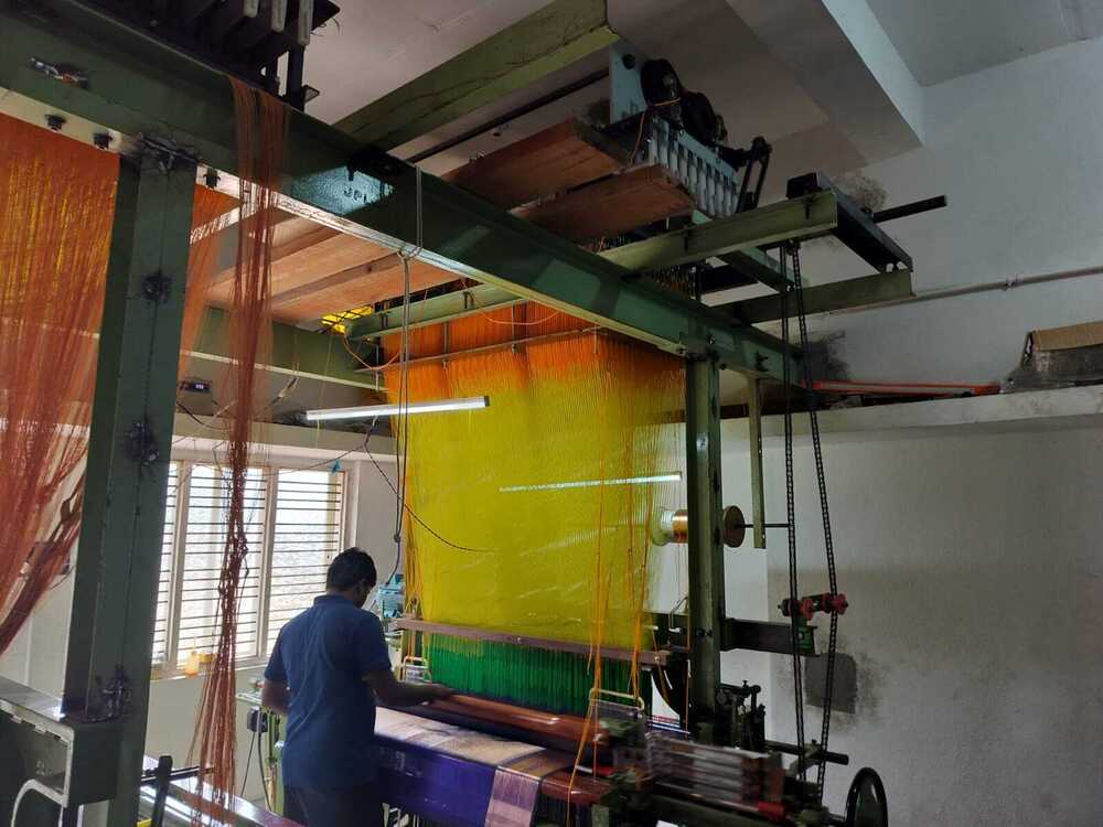 Automatic 1536 Hooks Electronic Jacquard Frame