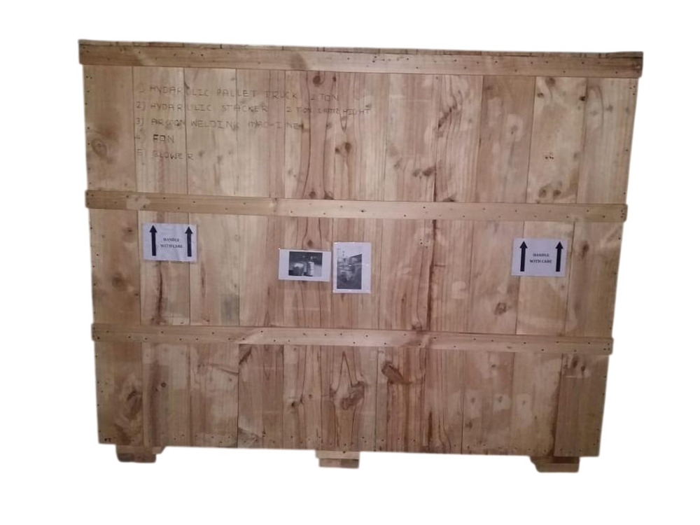 Industrial Wooden Box