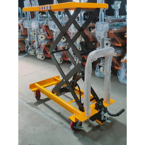 Hydraulic Scissor Lift With Table Trolleys