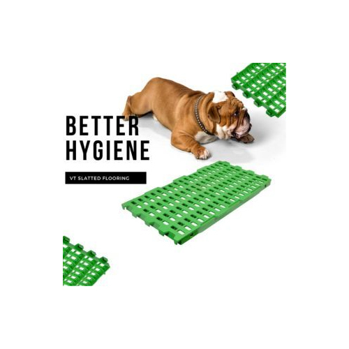 VT-Slatted Flooring 1x2 (Green, 40mm)