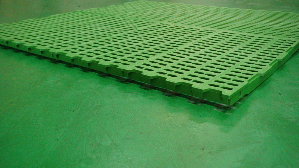 VT-Slatted Flooring 1x2 (Green, 40mm)
