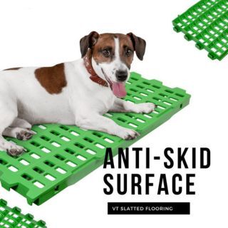 VT-Slatted Flooring 1x2 (Green, 40mm)