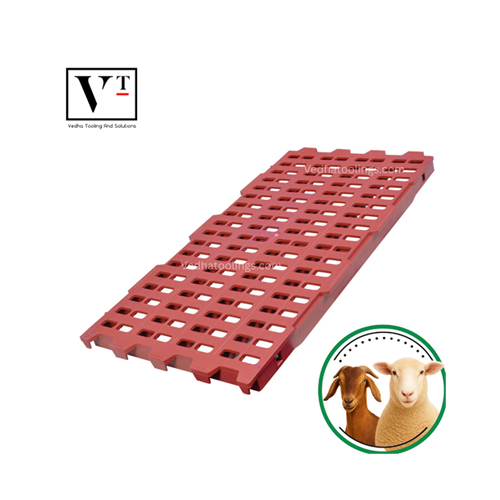VT-Slatted Flooring 1x2 (Red, 40mm)