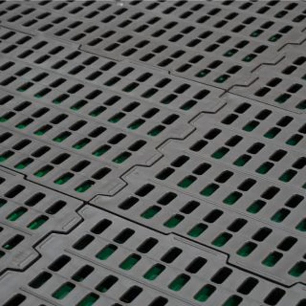 VT-Slatted Flooring 1x2 (Black, 40mm)