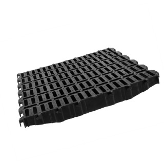 VT-Slatted Flooring 2x2 (Black, 70mm)