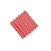 Vt-slatted Flooring 2x2 (red, 70mm) - Color: Red
