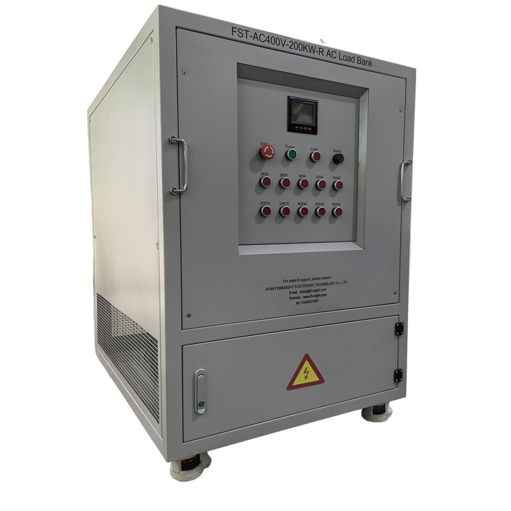 FST-AC400V 100KW Portable Resistive AC Load Bank