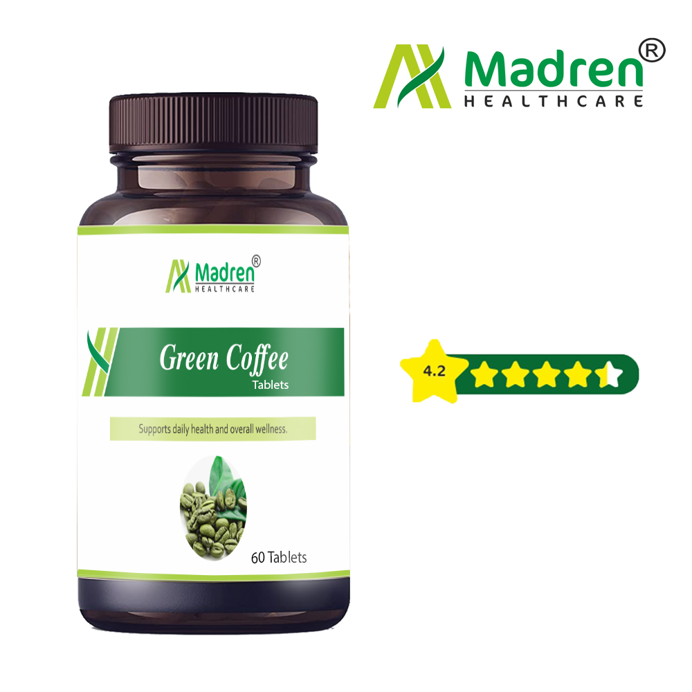 Green Coffee Tablet (50% Cga) - Age Group: For Adults