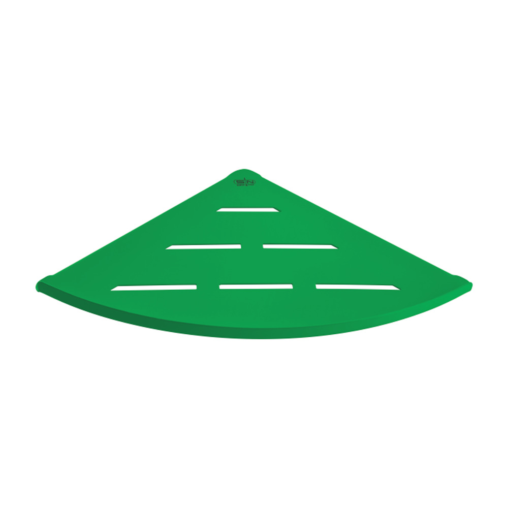 SN J4-666 Green Corner Bathroom Shelf