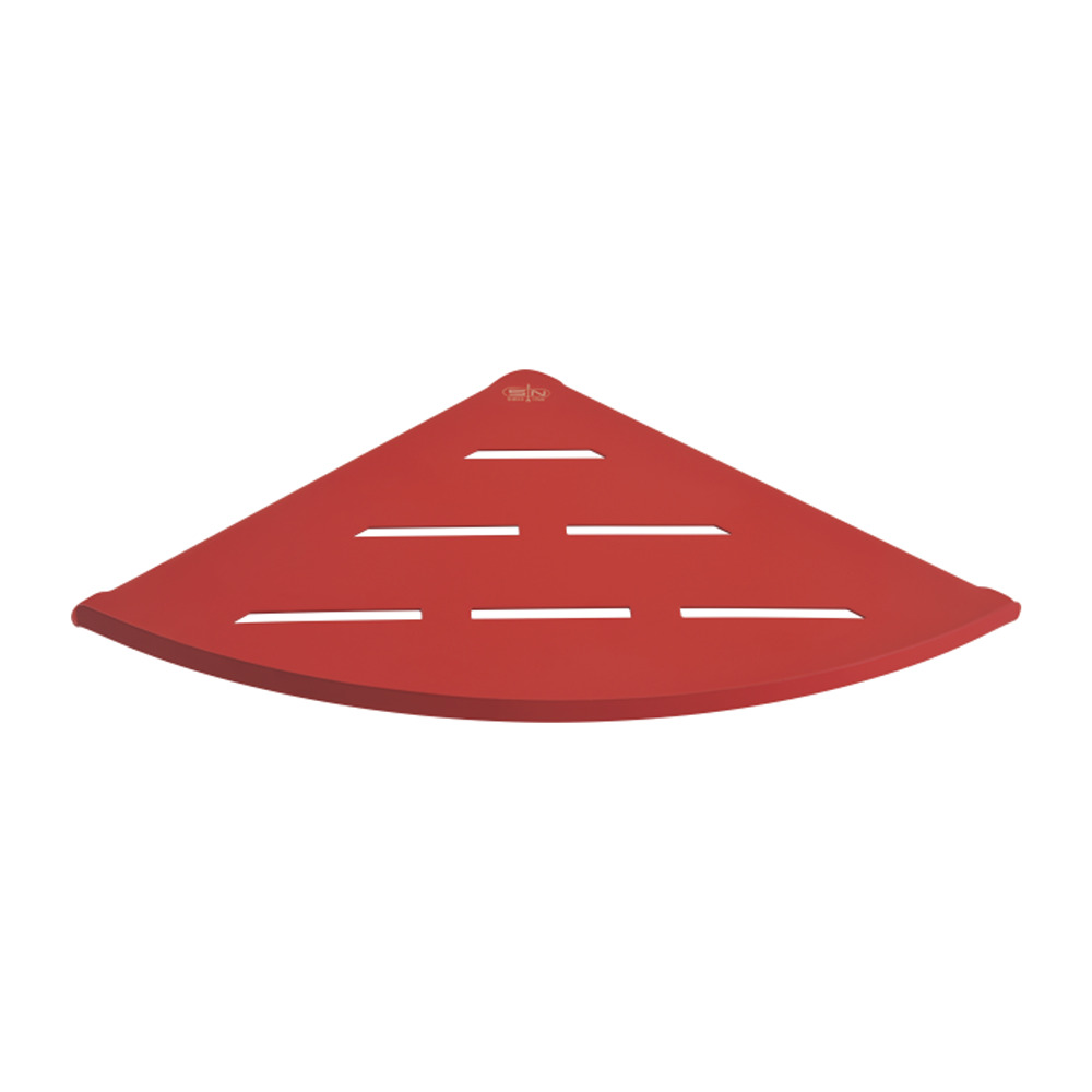 SN J4-666 Red Corner Bathroom Shelf