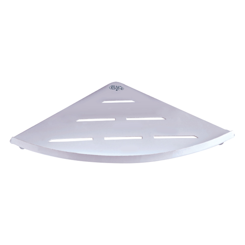 SN J4-666 White Corner Bathroom Shelf