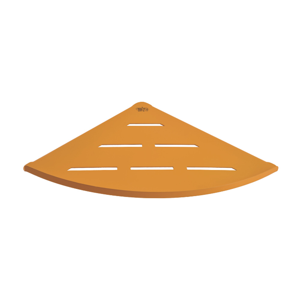 SN J4-666 Yellow Corner Bathroom Shelf